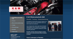 Desktop Screenshot of k-u-m-motorentechnik.de